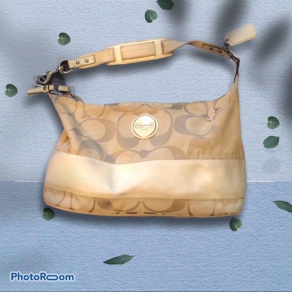 Coach Handbags - Coach logo satchel